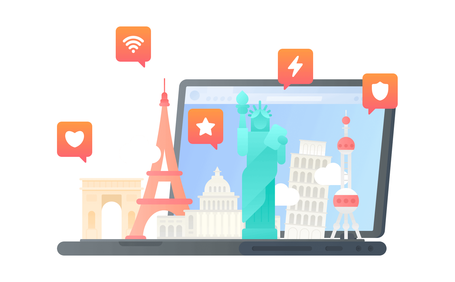 在突尼斯连接到中国的代理 - 返华VPN